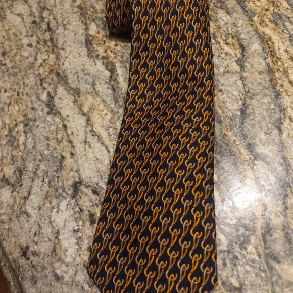 vintage GUCCI silk tie - Picture 1 of 8
